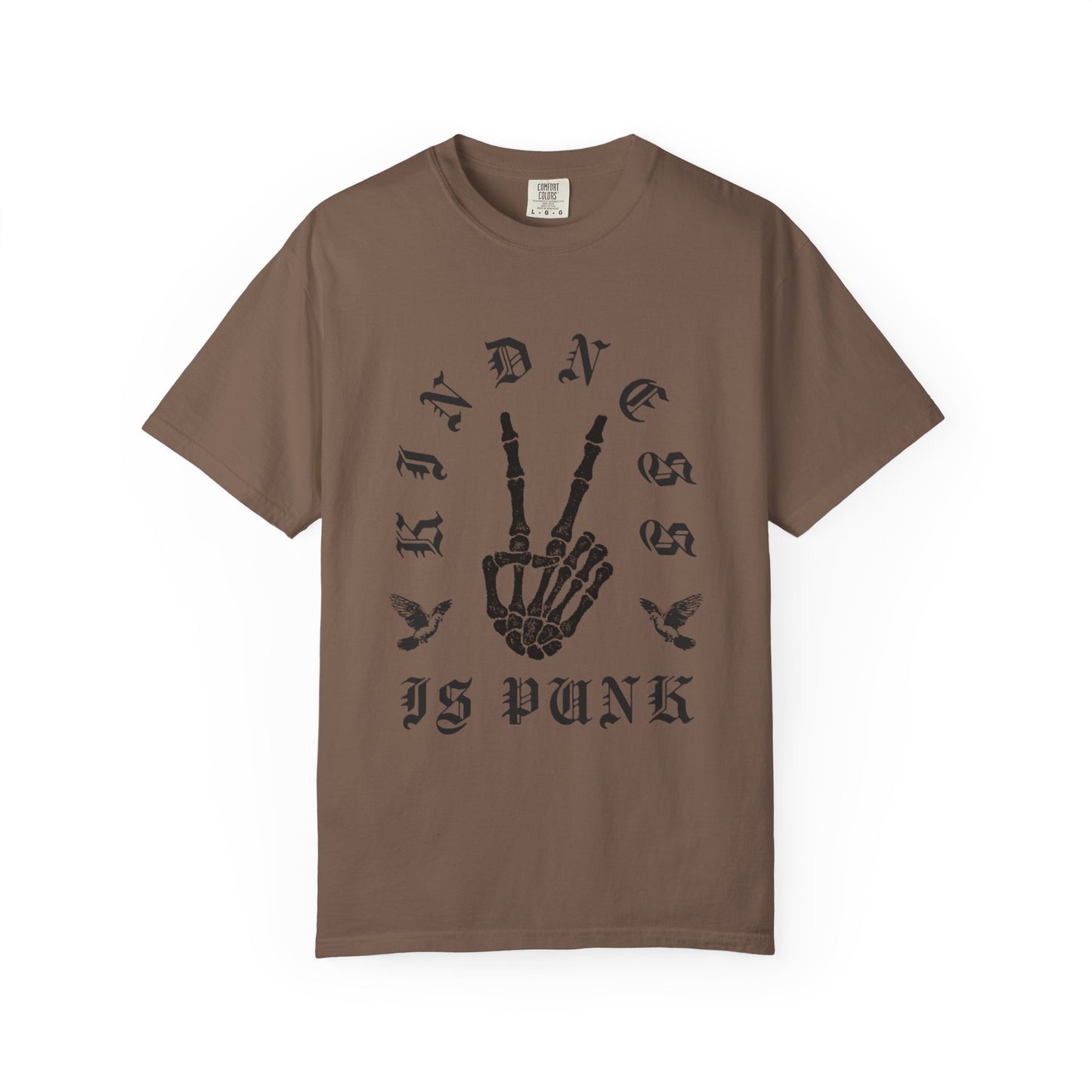Gothic Dove Kindness T-shirt - by Favio Moreno