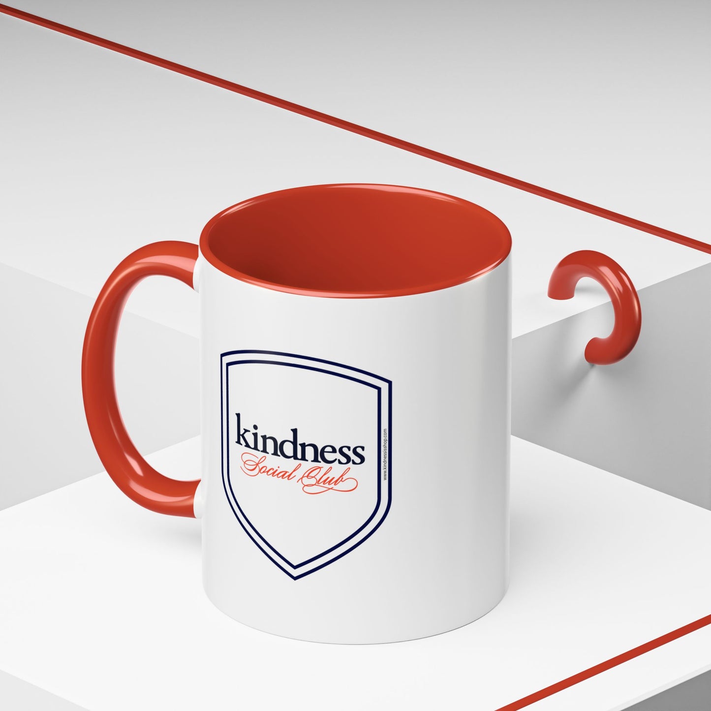 Kindness Social Club – By Favio Moreno - Varsity (KSC) - 11oz Mug