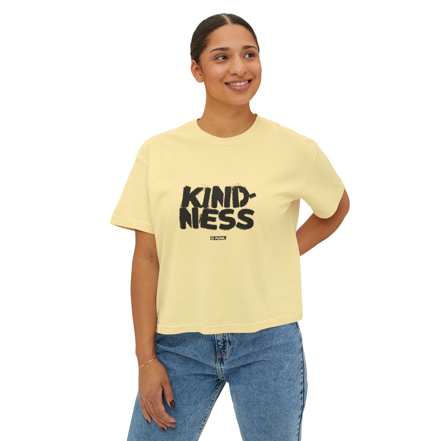 Raw Truth - Women's Boxy Tee by Favio Moreno