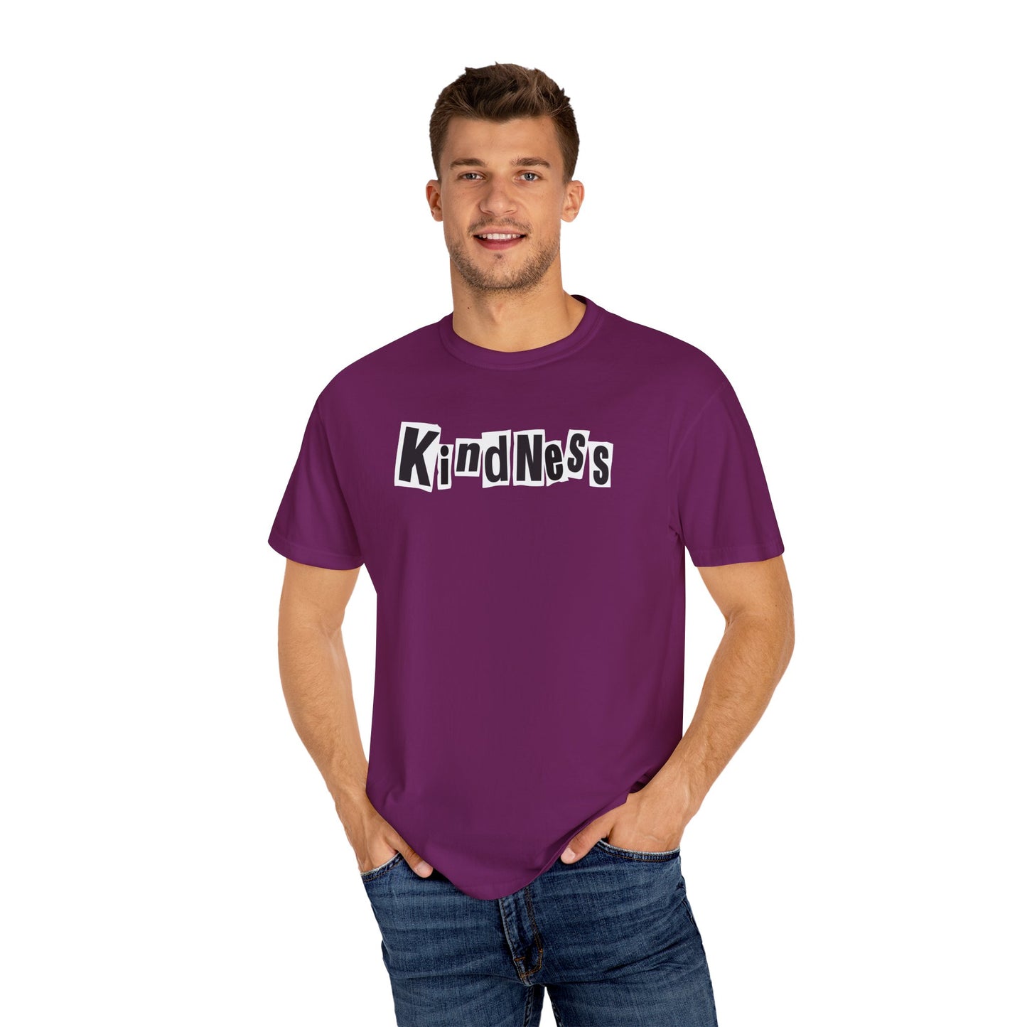 Block by Block Kindness T-Shirt by Favio Moreno