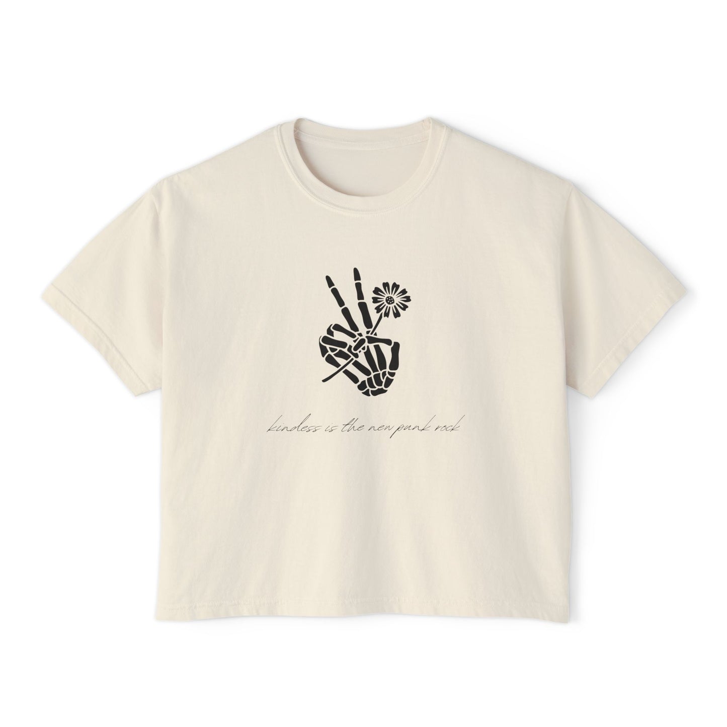 Peaceful Warrior - Women's Boxy Tee