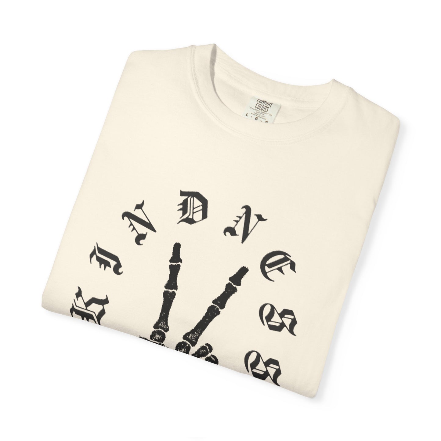 Gothic Dove Kindness T-shirt - by Favio Moreno
