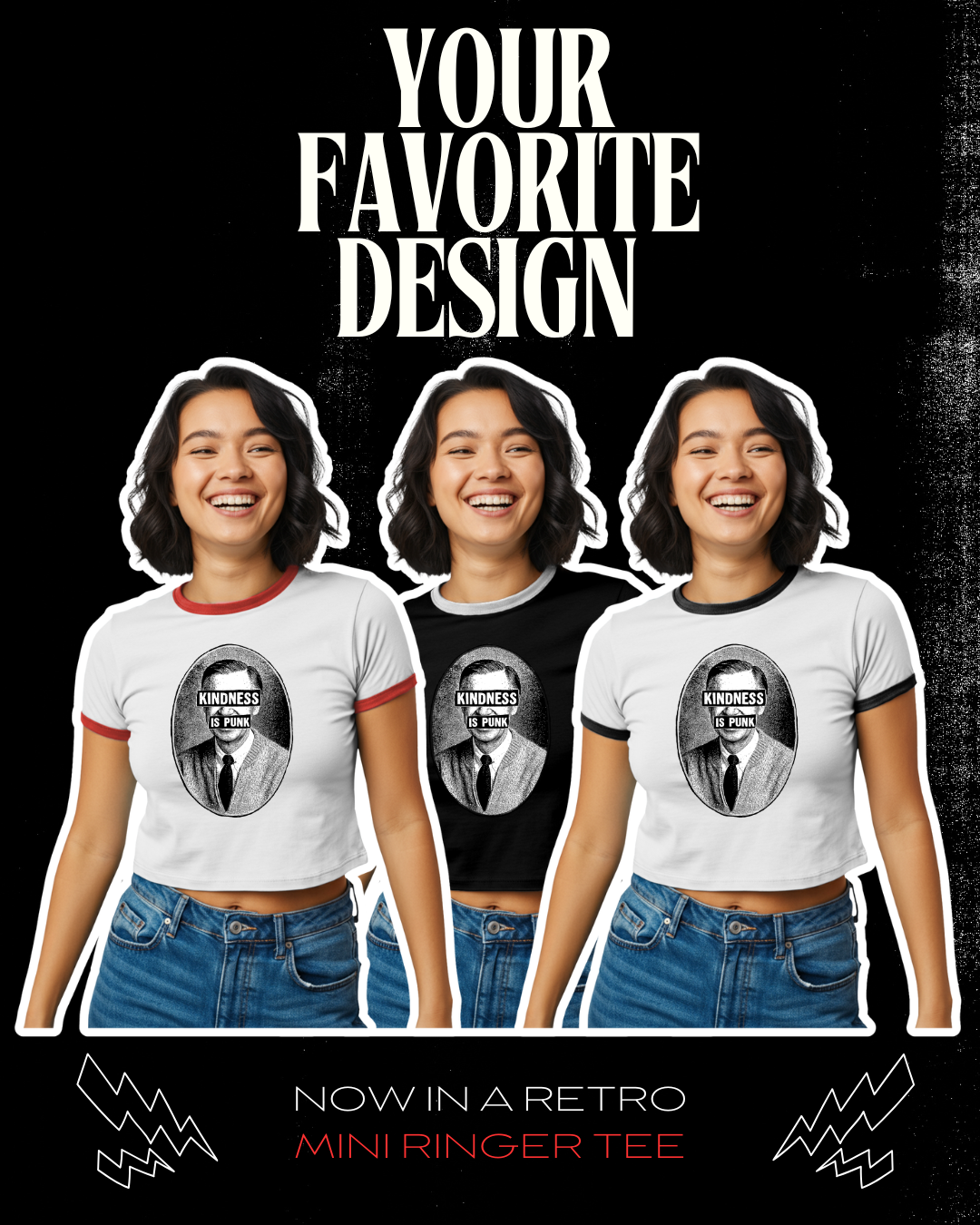 Unlikely Rebel - Women's Baby/Mini Tee