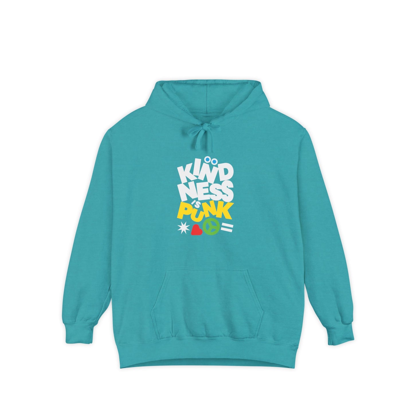 Peace, Love, and Punk Hoodie - by Favio Moreno