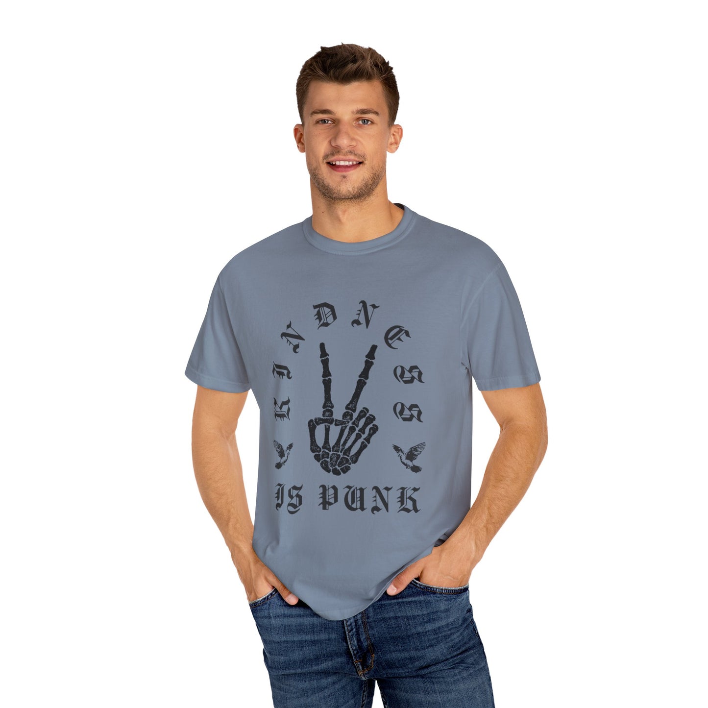 Gothic Dove Kindness T-shirt - by Favio Moreno