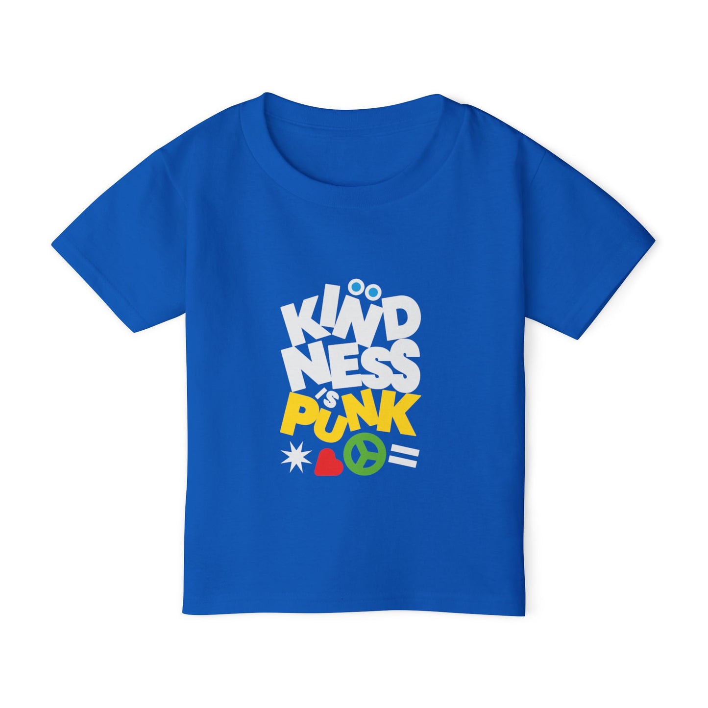 Peace, Love, and Punk Toddler Tee - by Favio Moreno - by Favio moreno