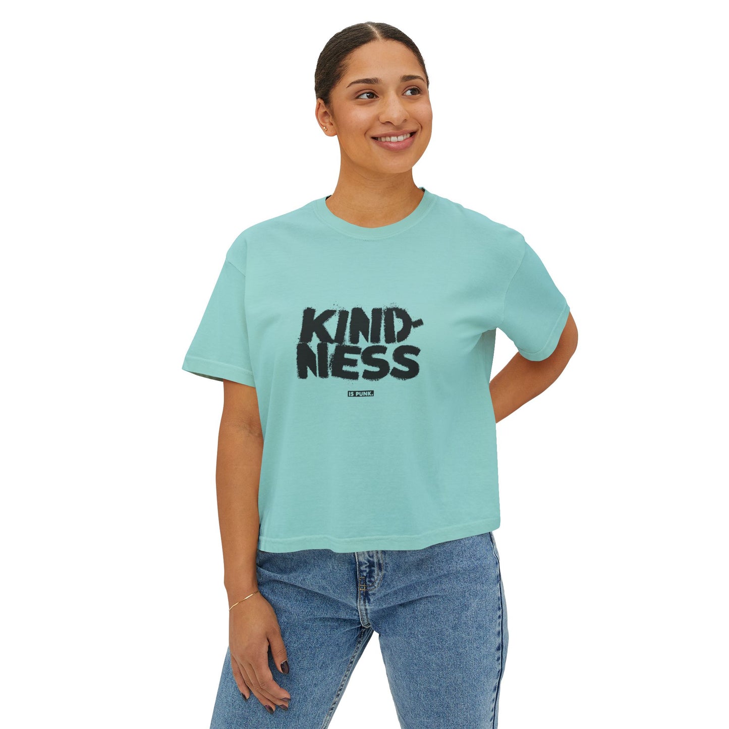 Raw Truth - Women's Boxy Tee by Favio Moreno
