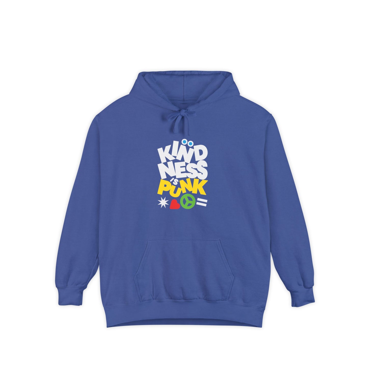 Peace, Love, and Punk Hoodie - by Favio Moreno