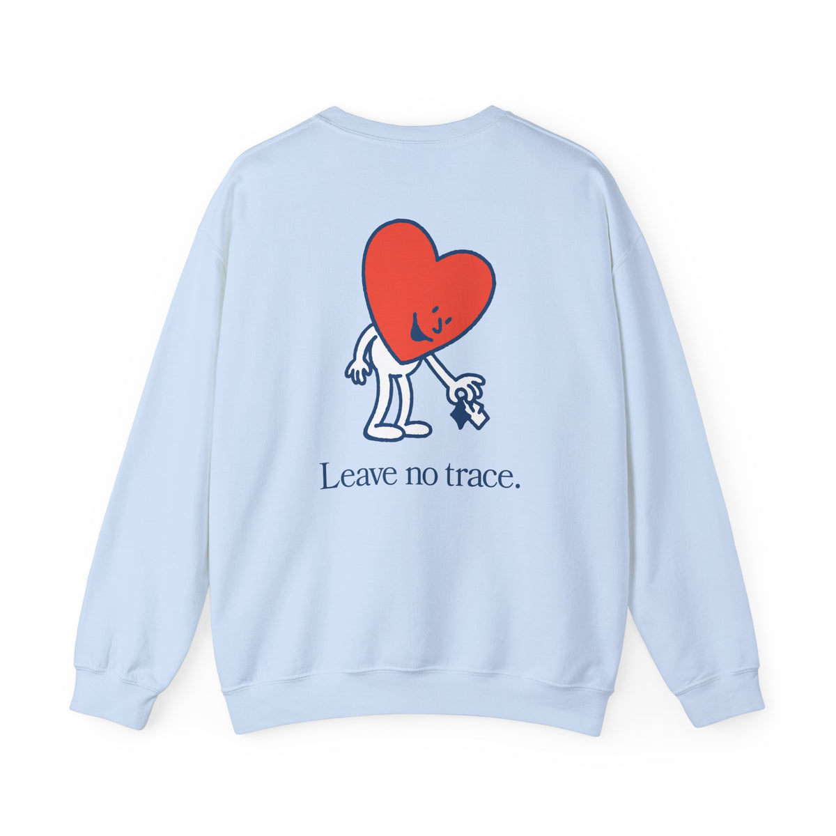 "Leave No Trace" - Kindness Social Club - Crewneck Sweatshirt