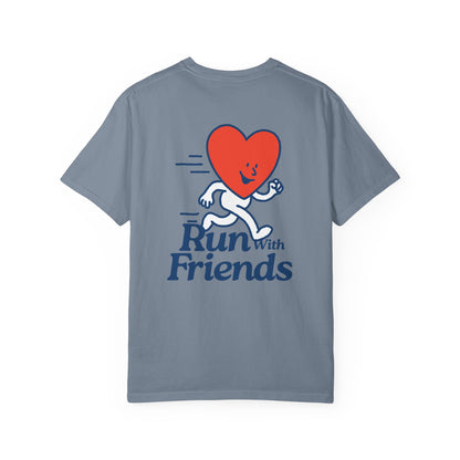 "Run With Friends" Heart - Kindness Social Club T-Shirt
