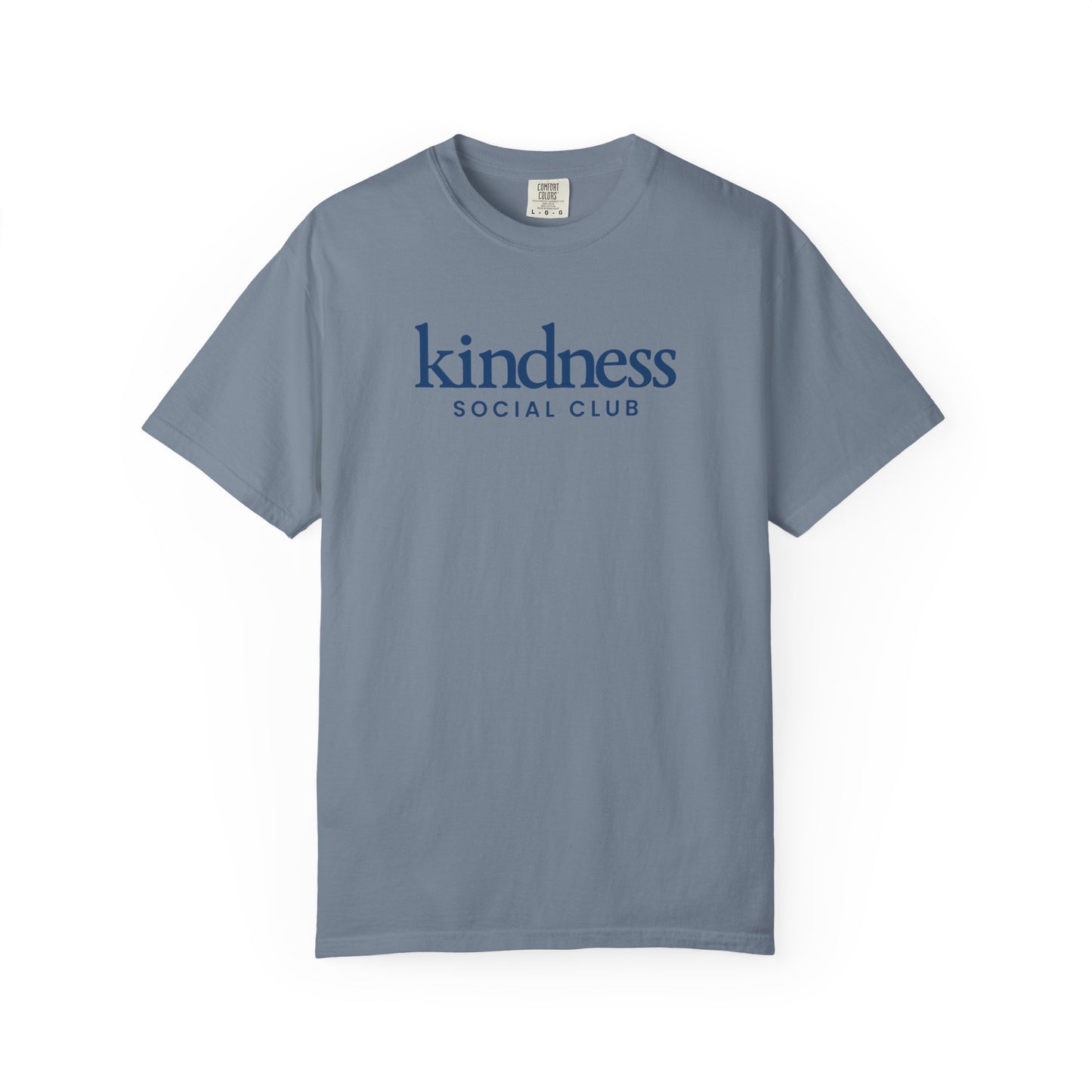 Kindness Social Club T-Shirt — "Stay Kind" Heart & Dog Graphic Tee