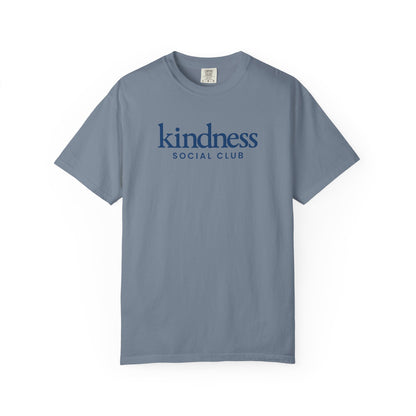Kindness Social Club T-Shirt — "Stay Kind" Heart & Dog Graphic Tee