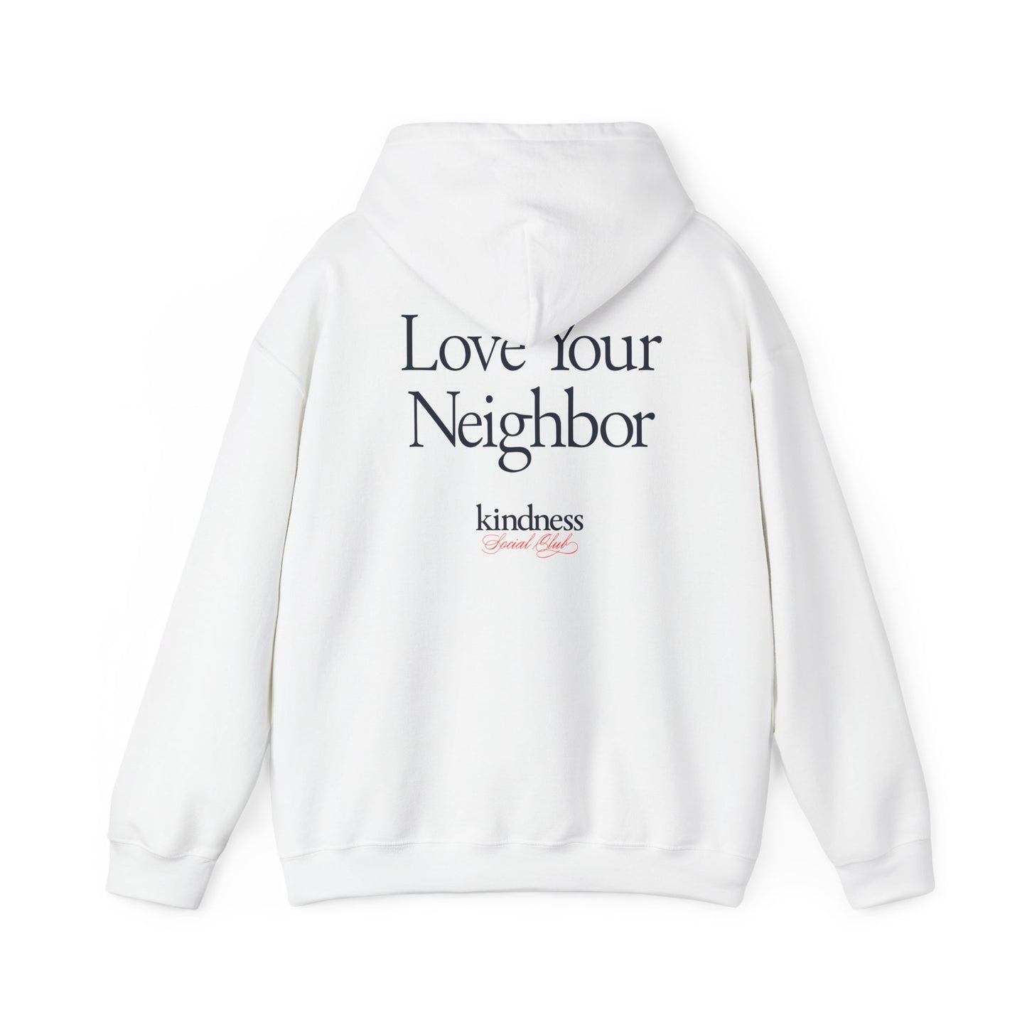 Love your Neighbor - By: Favio Moreno - Unisex Adult Hoodie (KSC, Reg, Light)