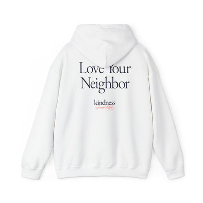 Love your Neighbor - By: Favio Moreno - Unisex Adult Hoodie (KSC, Reg, Light)