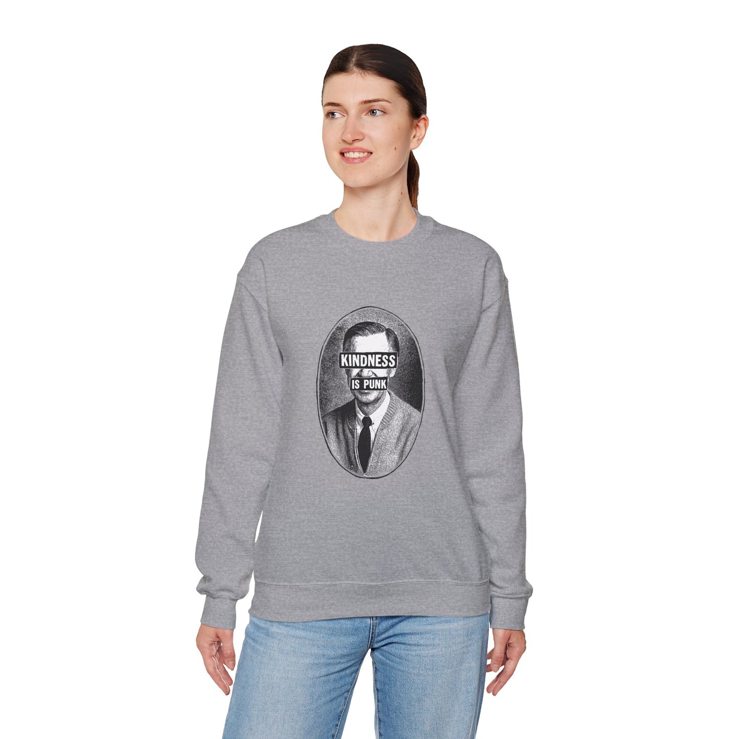 Unlikely Rebel Adult Sweatshirt- by Favio Moreno  Crewneck Sweatshirt