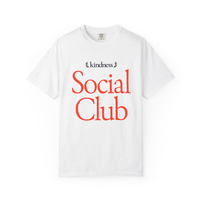 Kindness Social Club – By: Favio Moreno - Varsity Unisex T-Shirt (KSC Light)