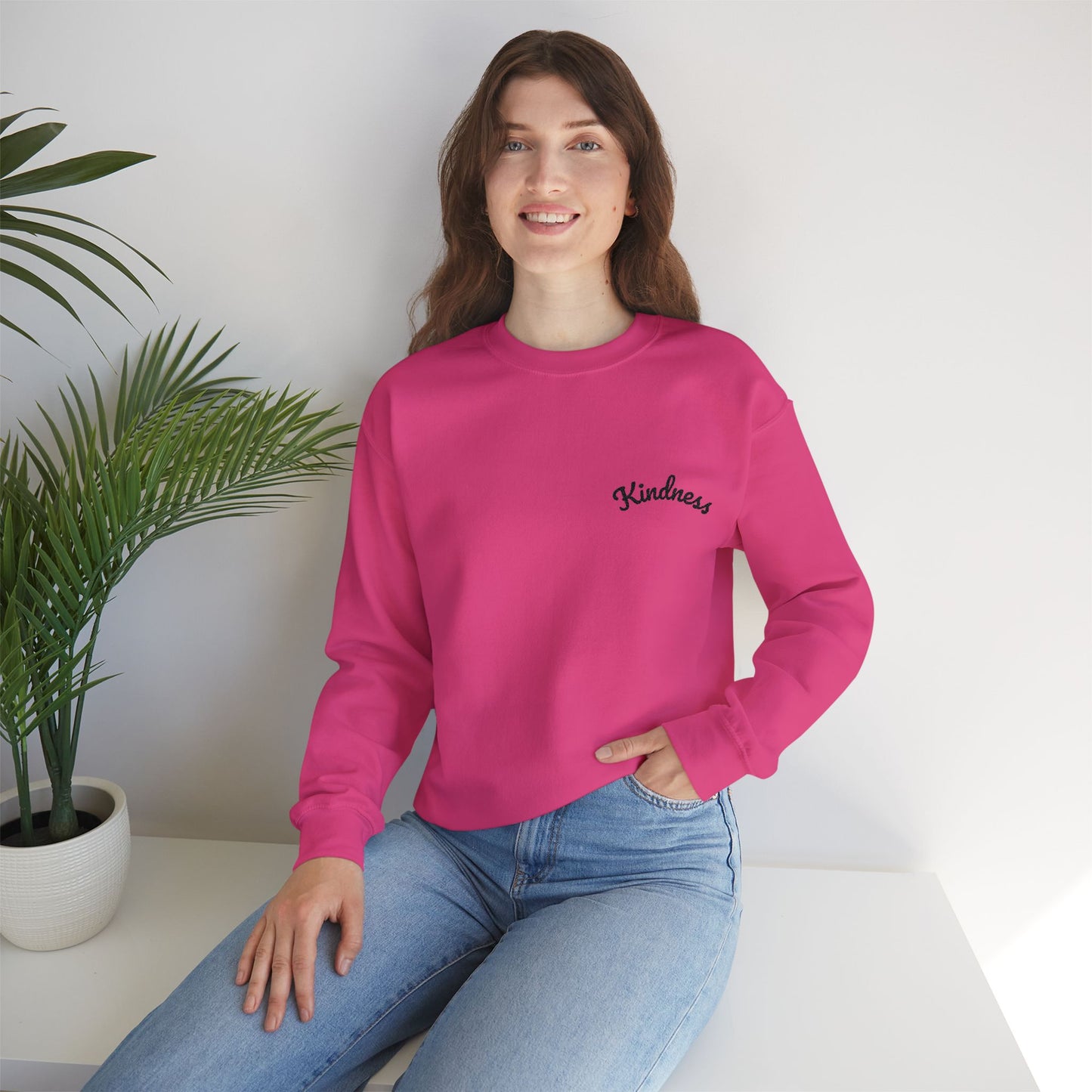 Kindness Embroidered Sweatshirt