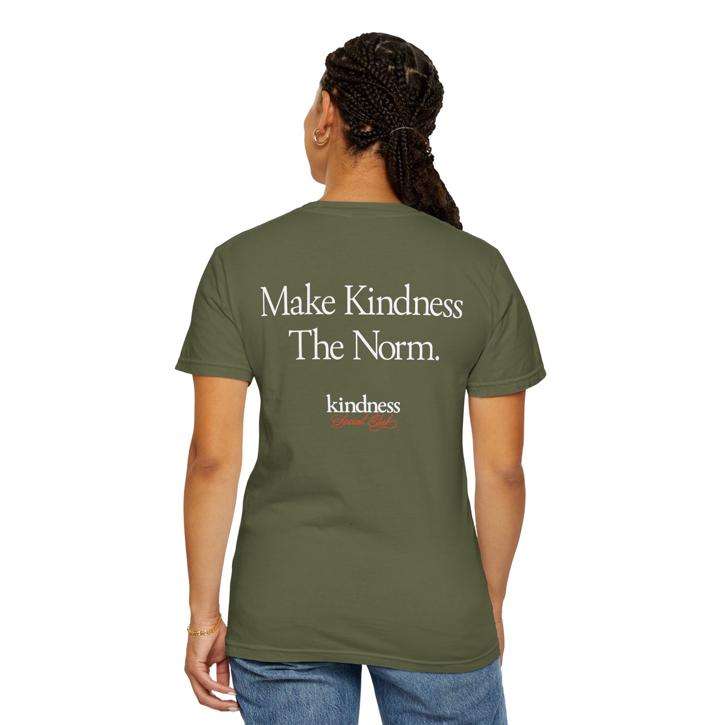 Make Kindness the Norm (Reg) Unisex T-Shirt (KSC Rich) - By: Favio Moreno