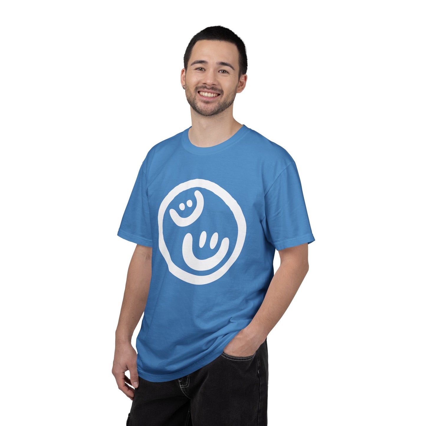 Love Your Neighbor - By: Favio Moreno - Unisex T-Shirt (KSC, Reg, Rich)