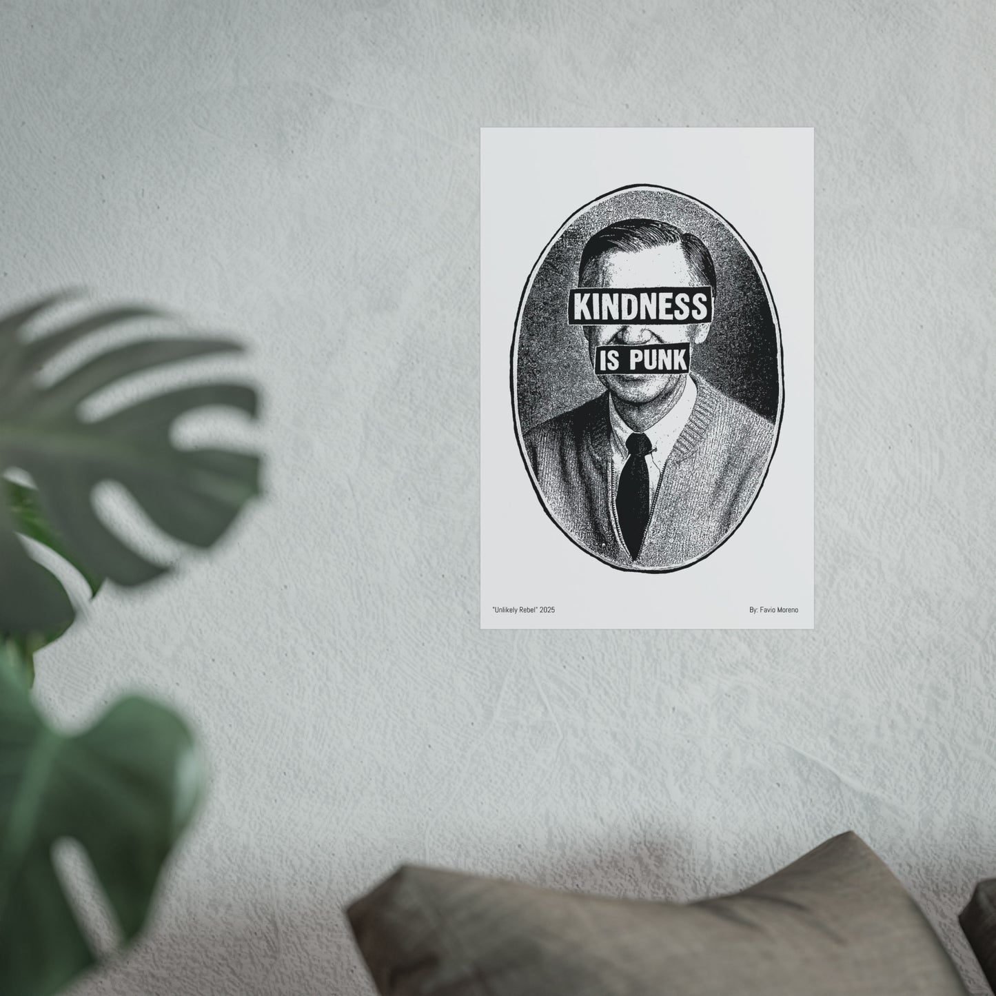 Unlikely Rebel Fine Art Poster — By:  Favio Moreno