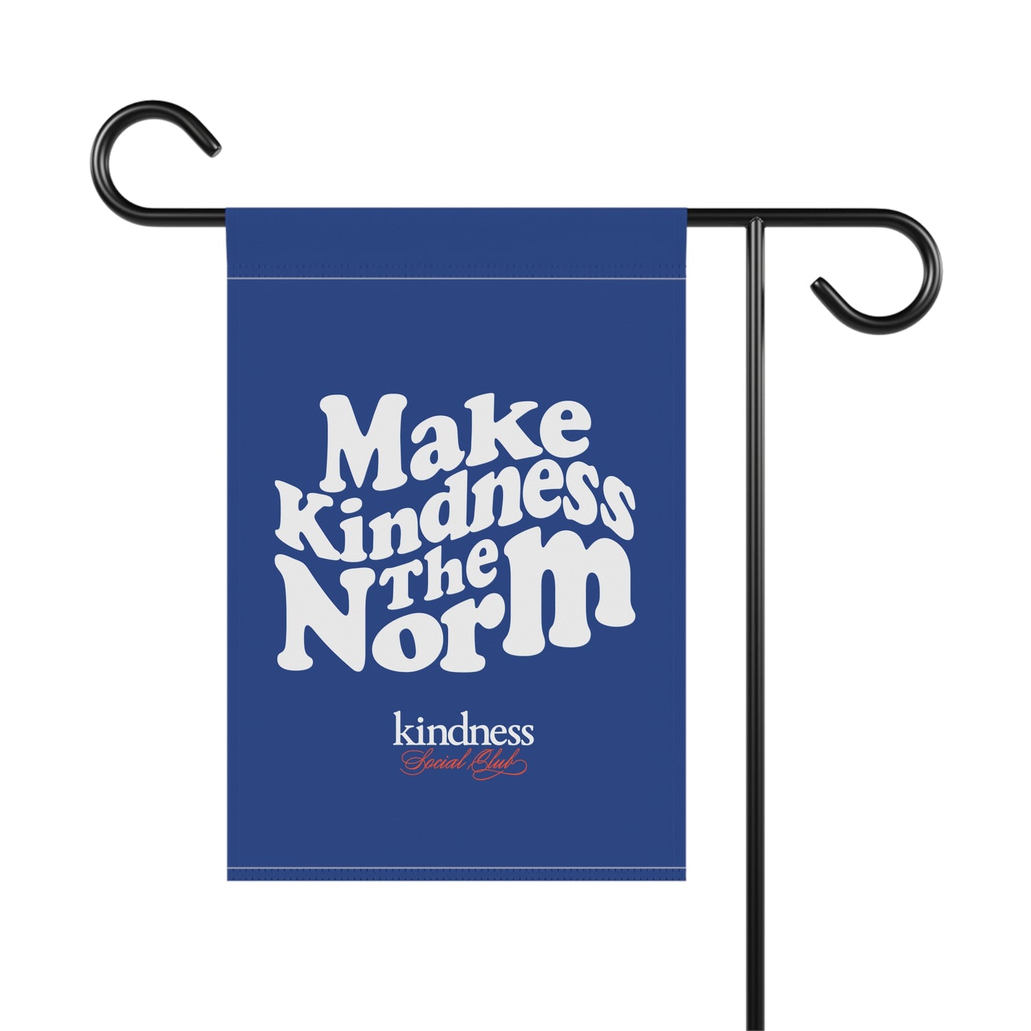Make Kindness the Norm Garden Flag (Wavy, KSC) – By: Favio Moreno