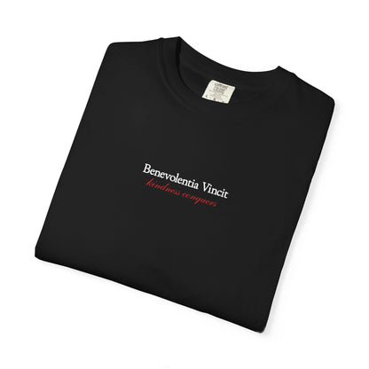 Kindness Conquers By: Favio Moreno Unisex T-Shirt (KSC Rich)
