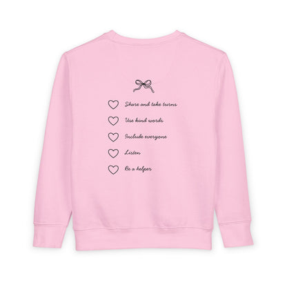 Kindness Club Toddler Sweatshirt