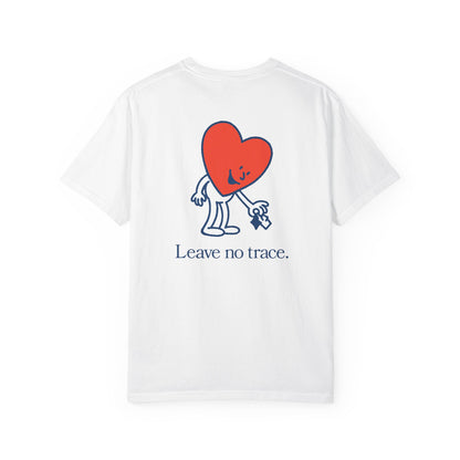 "Leave No Trace" Heart Graphic - Kindness Social Club T-Shirt