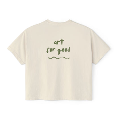 The Cure Women's Boxy Tee - By: AMR