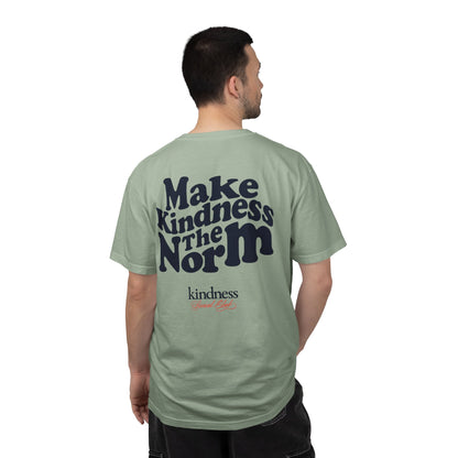 Make Kindness the Norm (Wavy) Unisex T-Shirt - By: Favio Moreno (KSC Light)