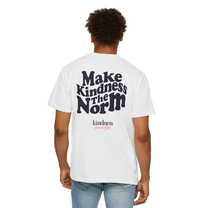 Make Kindness the Norm (Wavy) Unisex T-Shirt - By: Favio Moreno (KSC Light)