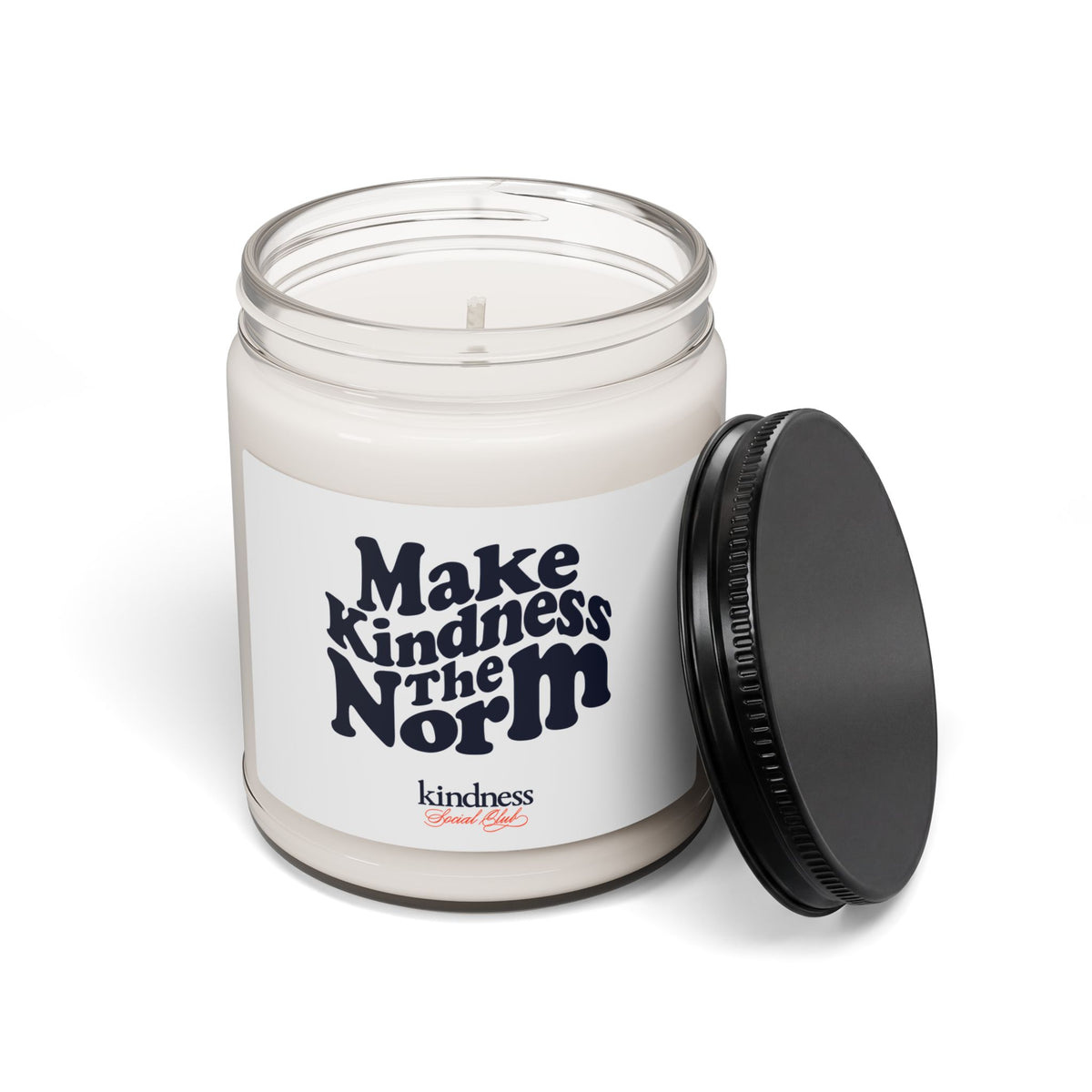 Make Kindness the Norm - Scented Soy Candle - Kindness Social Club