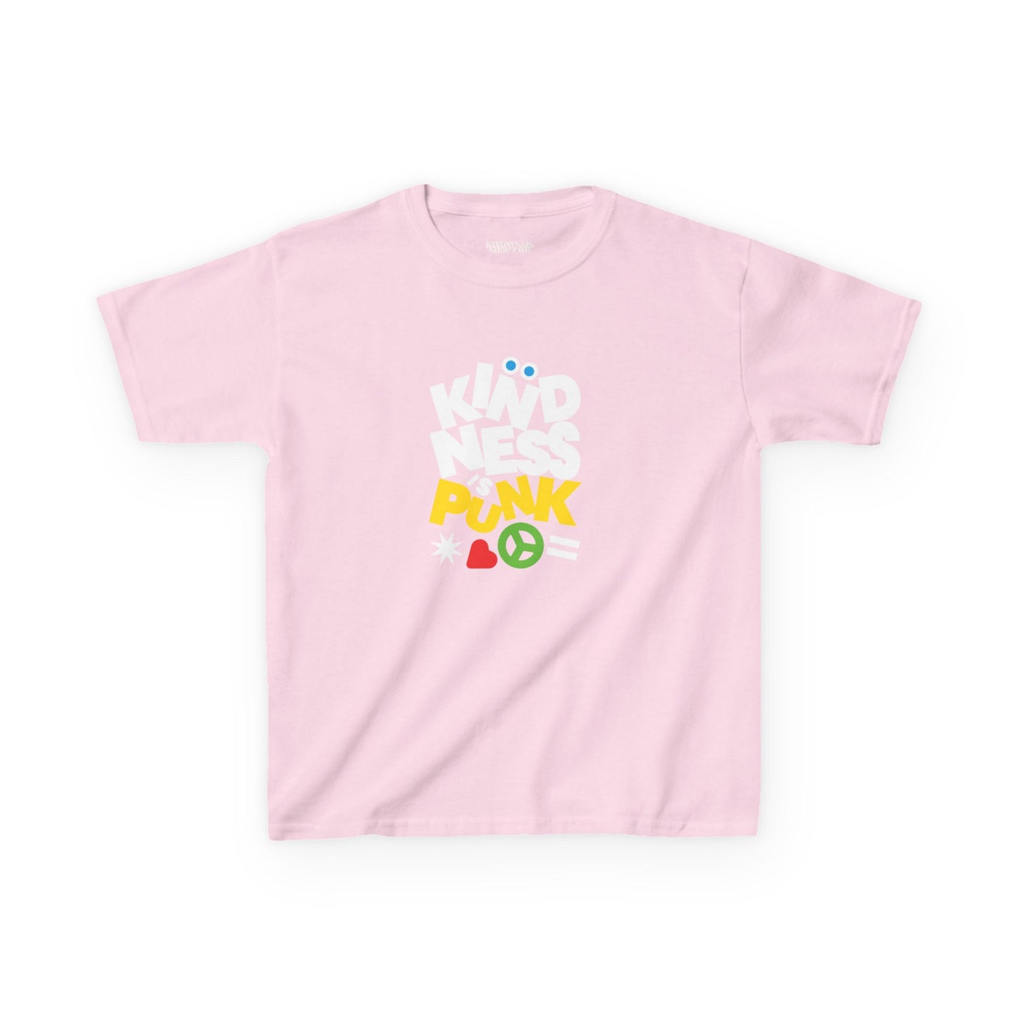 Peace, Love, and Punk Kid's T-shirt - by Favio Moreno