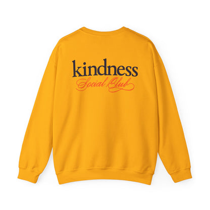 Kindness Conquers Unisex Crew Sweatshirt  - By: Favio Moreno (KSC Light)