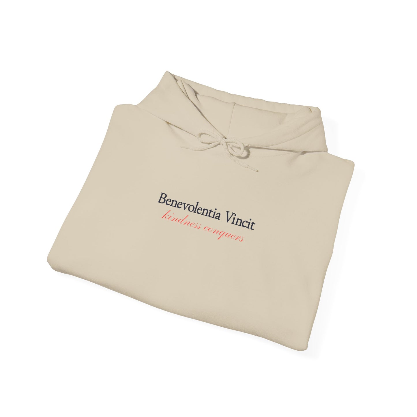 Kindness Conquers Unisex Adult Hoodie - By: Favio Moreno (KSC Light)