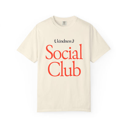 Kindness Social Club – By: Favio Moreno - Varsity Unisex T-Shirt (KSC Light)