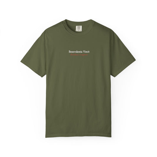 Kindness Conquers By: Favio Moreno Unisex T-Shirt (KSC Rich)