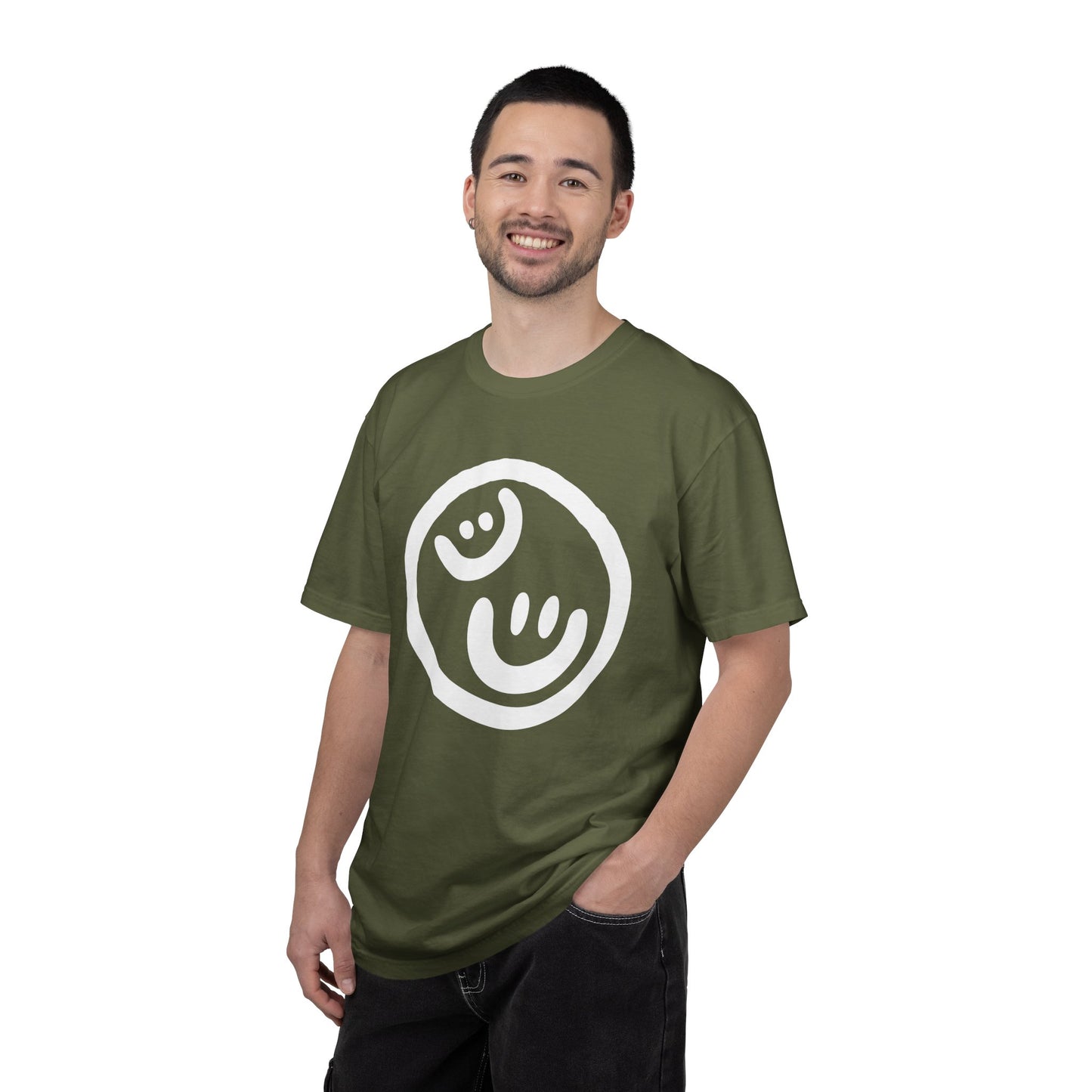 Love Your Neighbor - By: Favio Moreno - Unisex T-Shirt (KSC, Reg, Rich)