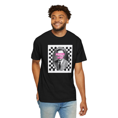 Unlikely Rebel Checkered Edition Unisex T-shirt (Pink)