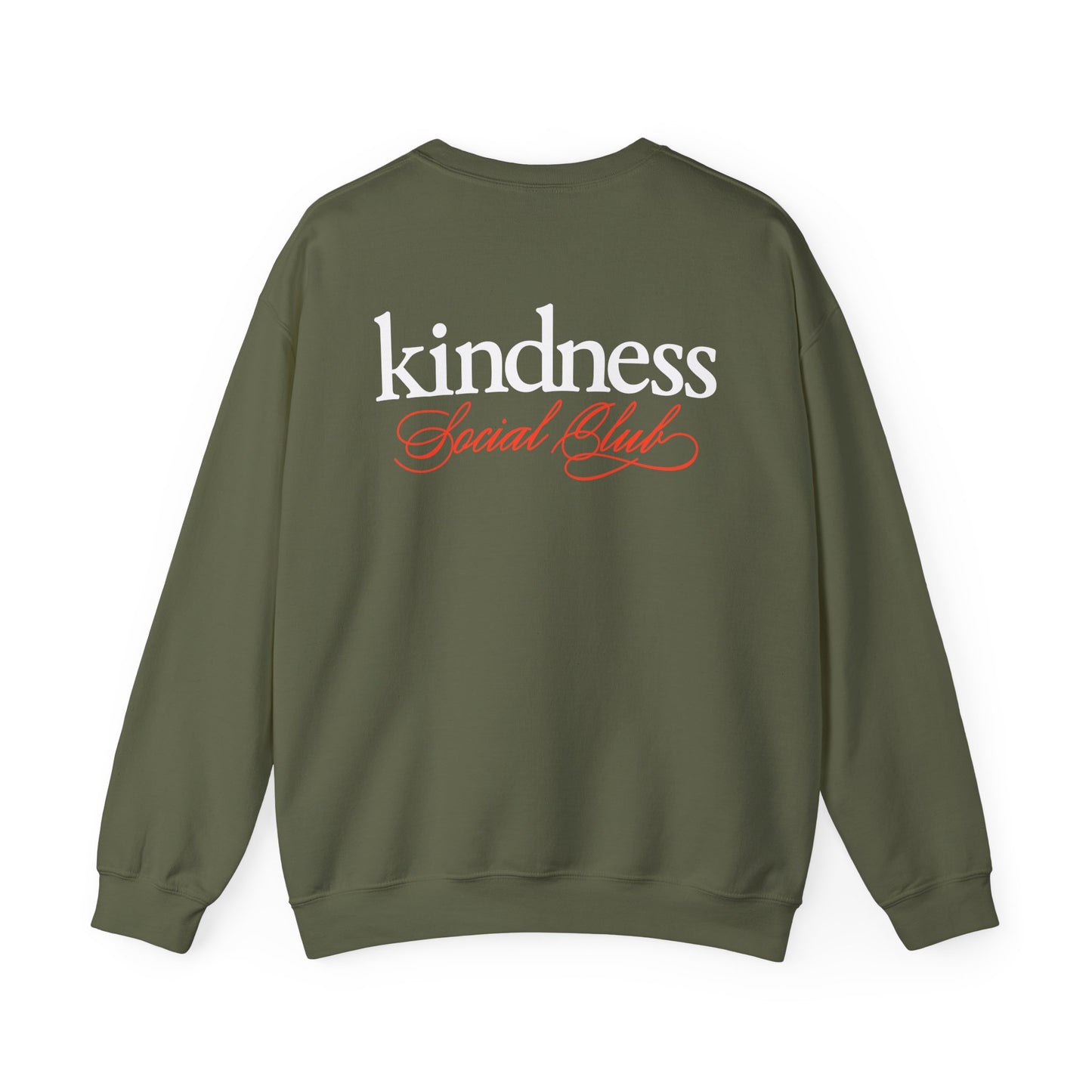 Kindness Conquers Unisex Crew Sweatshirt By: Favio Moreno (KSC Rich)
