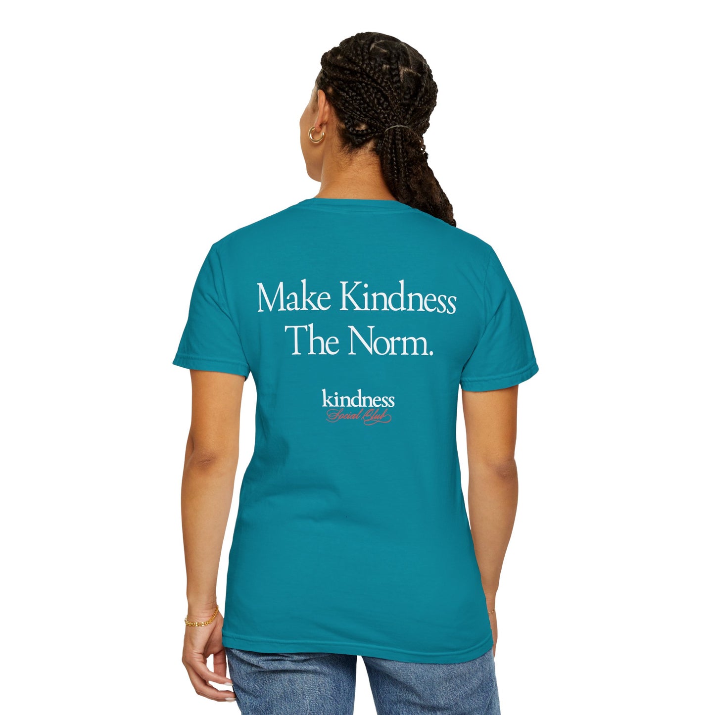 Make Kindness the Norm (Reg) Unisex T-Shirt (KSC Rich) - By: Favio Moreno