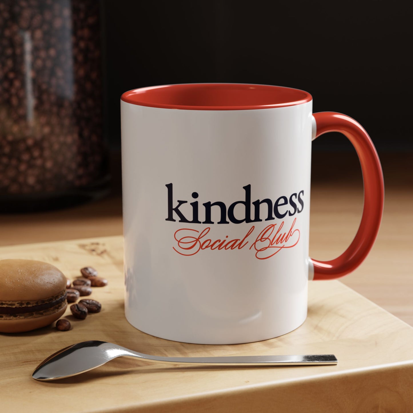 Kindness Social Club Classic (KSC) 11oz. Mug - By: Favio Moreno