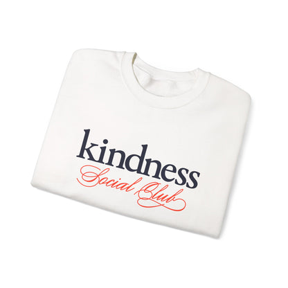 Kindness Social Club Classic Adult Crew Sweatshirt (KSC Light) - By: Favio Moreno