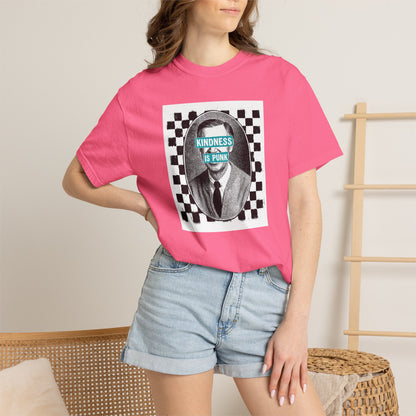 Unlikely Rebel Checkered Edition Unisex T-shirt (Blue)