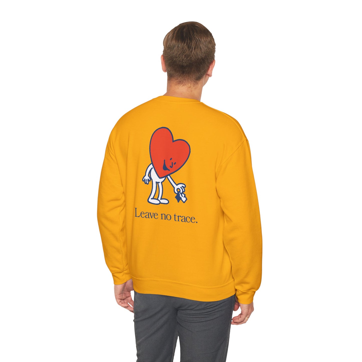 "Leave No Trace" - Kindness Social Club - Crewneck Sweatshirt