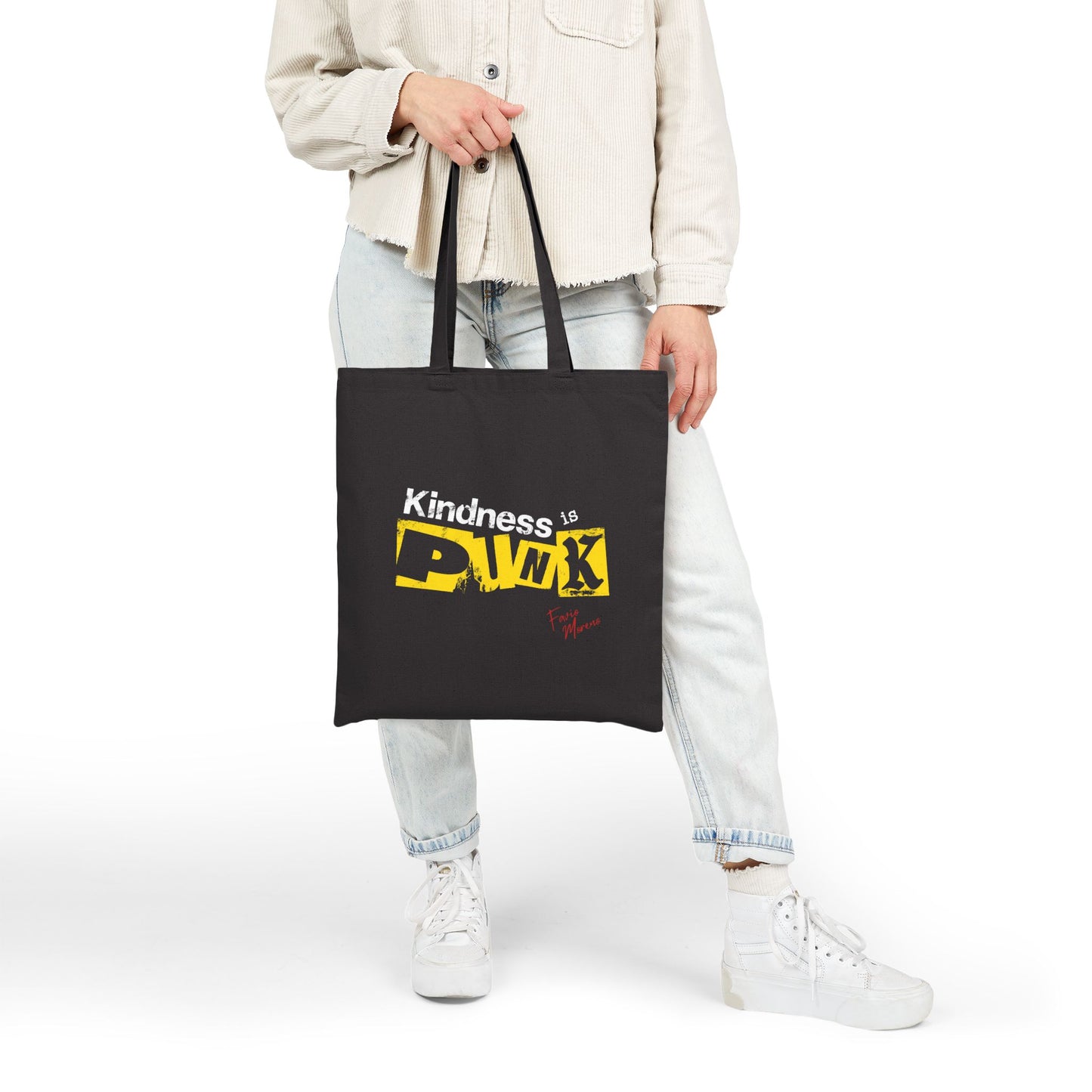 Yellow Signal Tote Bag - by Favio Moreno
