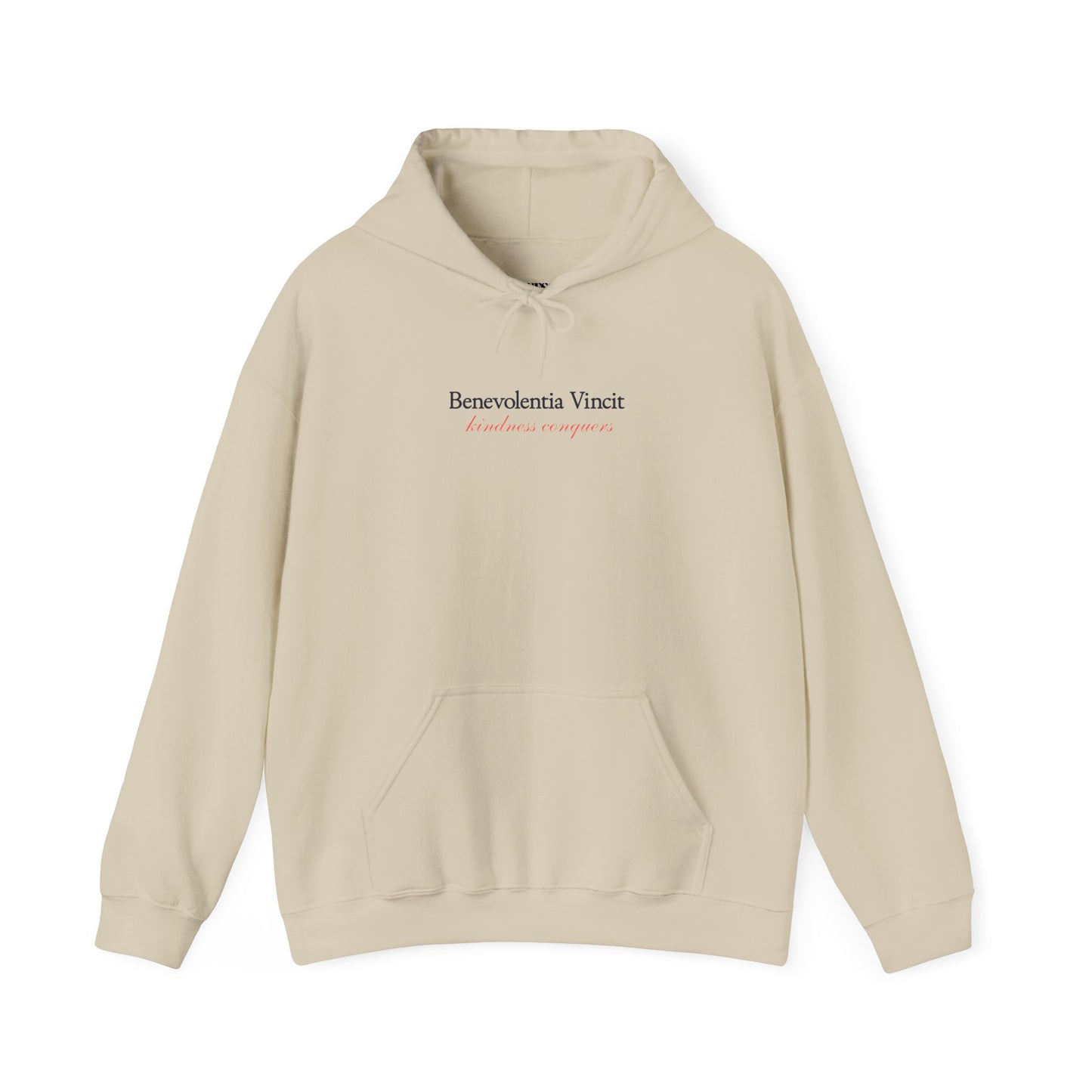Kindness Conquers Unisex Adult Hoodie - By: Favio Moreno (KSC Light)