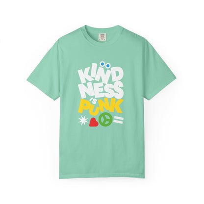 Peace, Love, and Punk T-shirt by Favio Moreno