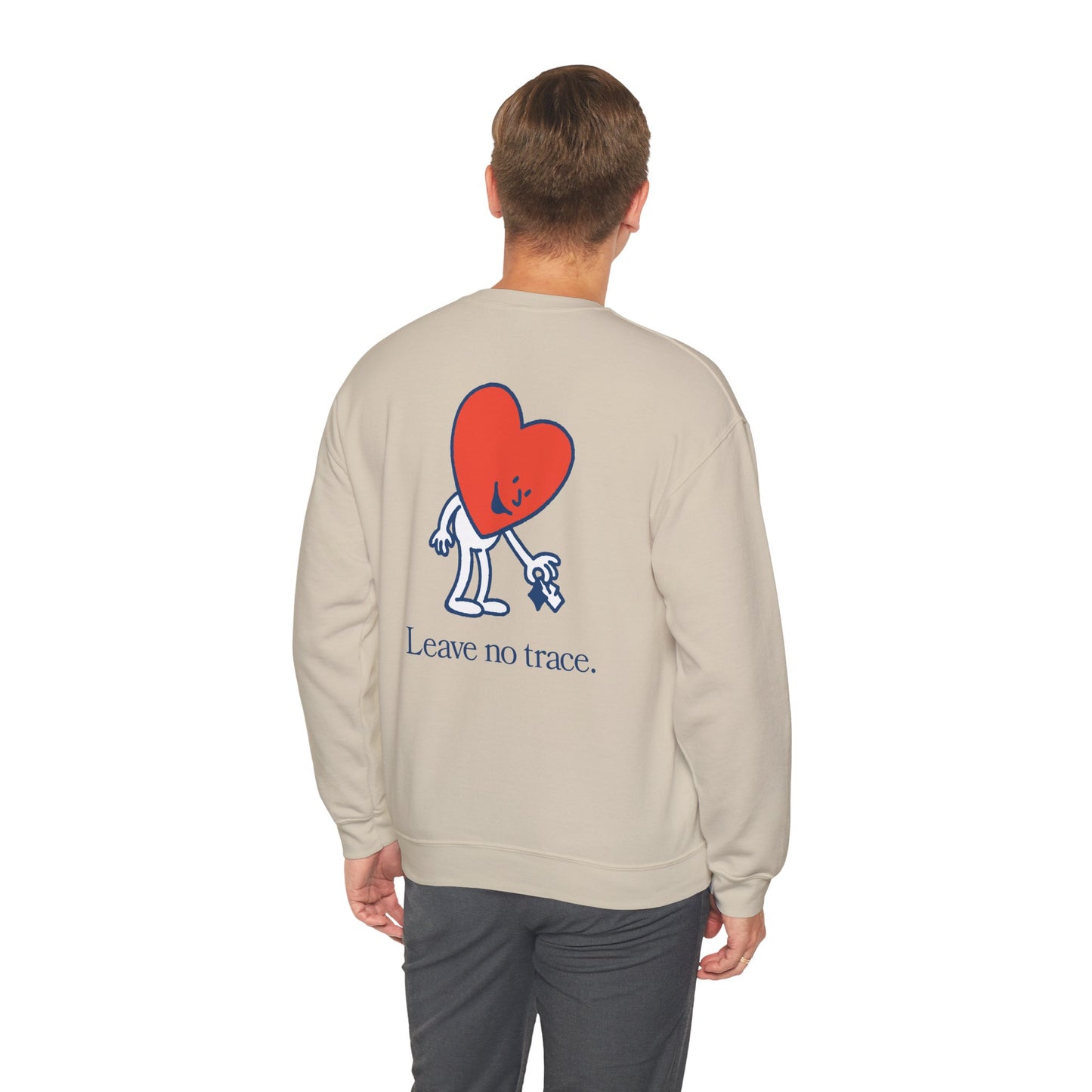 "Leave No Trace" - Kindness Social Club - Crewneck Sweatshirt