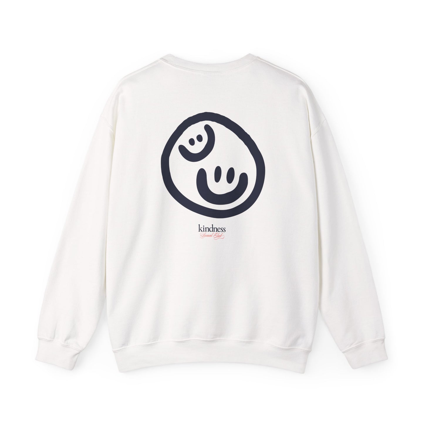 Kindness Social Club Classic Adult Crew Sweatshirt (KSC Light) - By: Favio Moreno